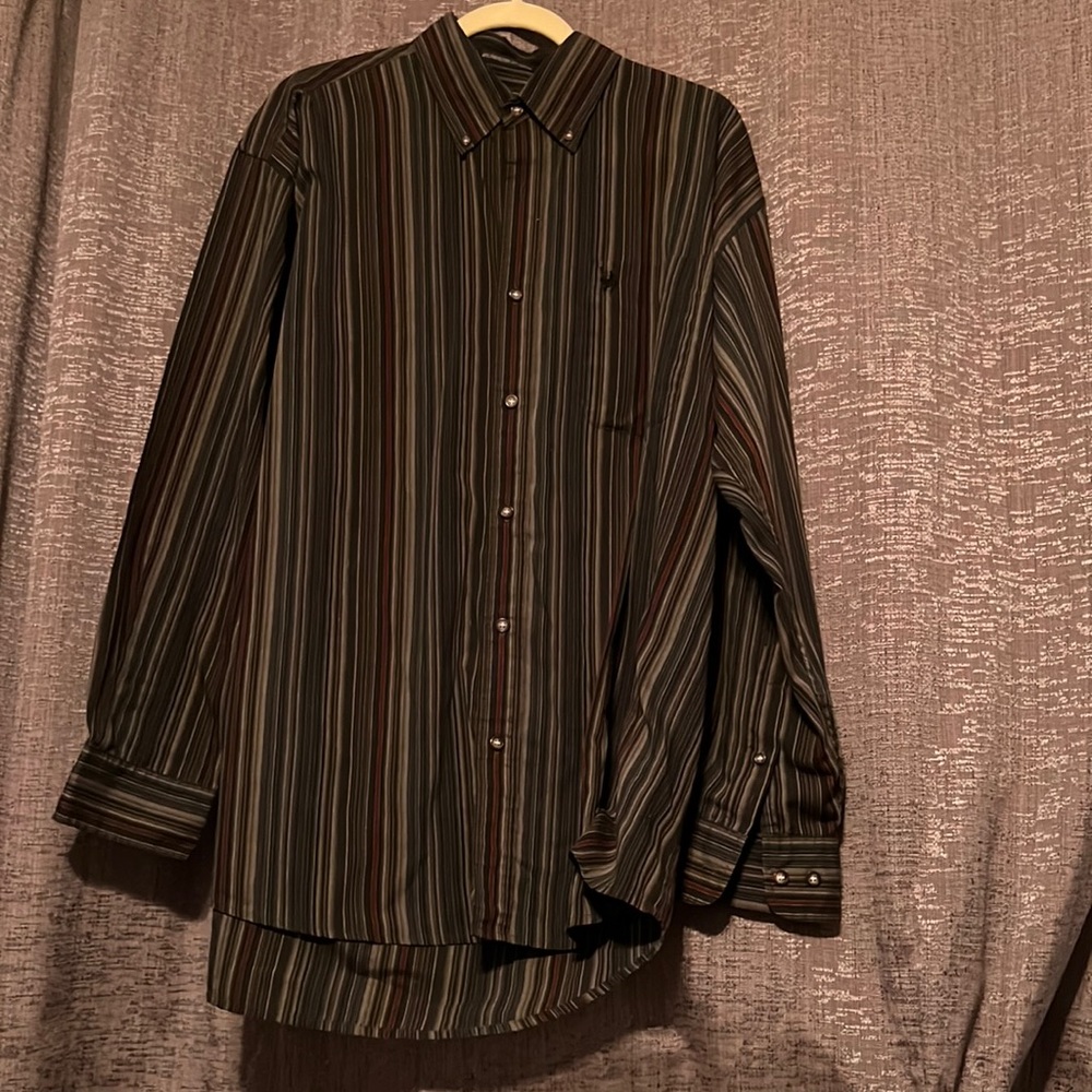 Mens long sleeve button down